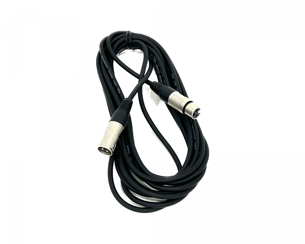 Cable para micrófono XLR hembra a XLR macho